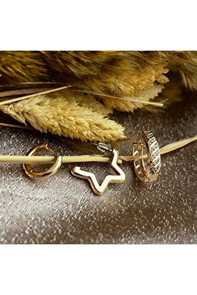 Markiz Takı Triple Earring Set - 2