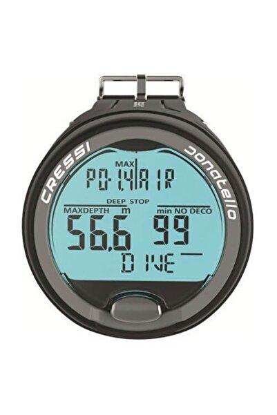 Cressi Donatello Diving Computer Black - Sılver Balıkmarketim