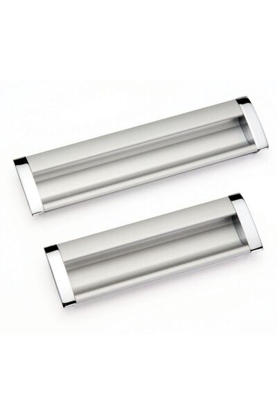 Nobel Bambu Gömme Kulp Mat-krom 160 Mm ( 2 Adet )