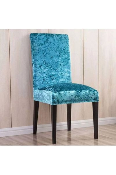 elgeyar Husa scaun din catifea de matase, husa scaun, elastic, standard 1 bucata