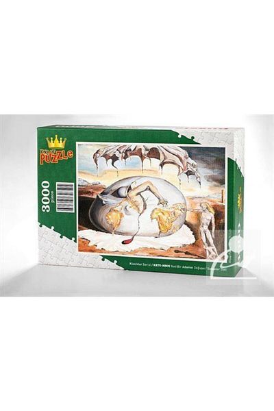 King Of Puzzle New The Birth Of A Man Salvador Dali Wooden Puzzle 3000 Pieces