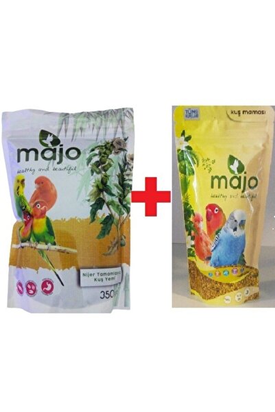Majo Muhabbet Kuş Maması (TÜM KUŞLAR İÇİNDİR) 150 gr Kuş Kızıştırıcı (NİJER T...