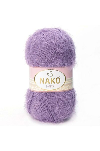 NAKO Paris 6684 - 100 Gr.Light Plum Hand Knitting Yarn
