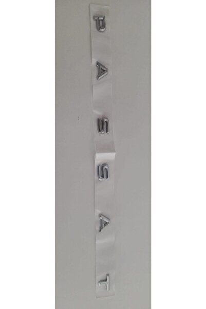 Özdemir Aksesuar Volkswagen Passat B8.5 2019-2020 Arka Bagaj Yazısı Kromaj