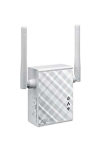 ASUS Rp-n12 Tekrarlayıcı Wi-fi 4 N300 Wlan Menzil Uzatması Güç Anahtarı 2 Harici Anten
