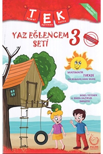 Palme Yayıncılık 3. Sınıf Tek Yaz Eğlencem Seti / Kolektif / Palme Yayıncılık...