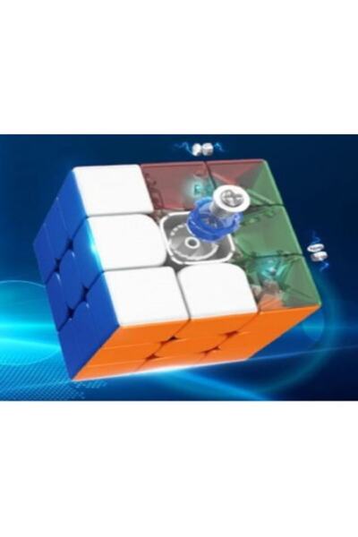 Moyu Rs3m 2020 Mıknatıslı 3x3 Ayarlanabilir Hız Küpü Speed Cube -etiketsiz Ze...