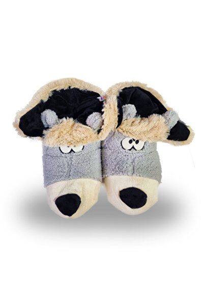 Twig Erkek Gri Sarı Hayvan Modeli Ev Panduf