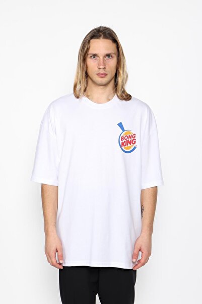 Oksit Mach M1316 Bong King Βαμβακερό Oversize Μπλουζάκι