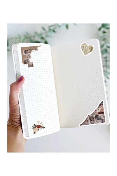 Sticker Adresim Aesthetic Sticker Seti - Planner - Ajanda - Bullet Journal Için Uygun Set