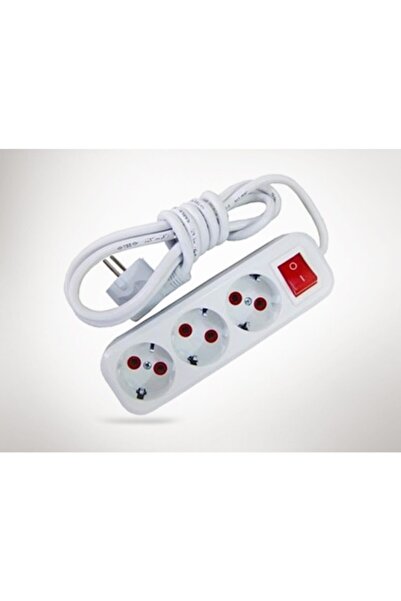 İndita 2 Metre Ara Kablo 3lü Anahtar Düğmeli