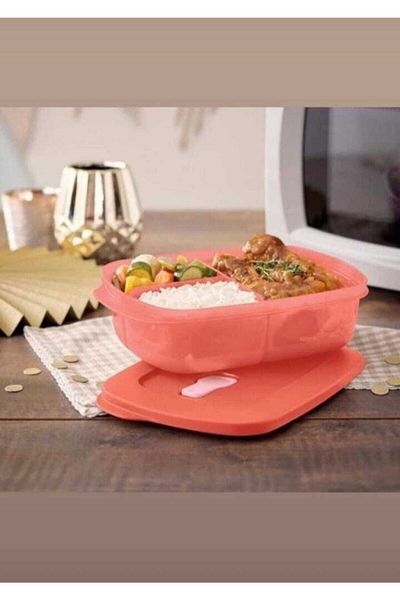 Tupperware Compartmented Heating Container