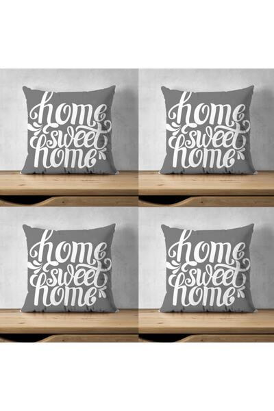 MotherWork Husă de pernă decorativă, imprimată digitală, cu două fețe, cu des...