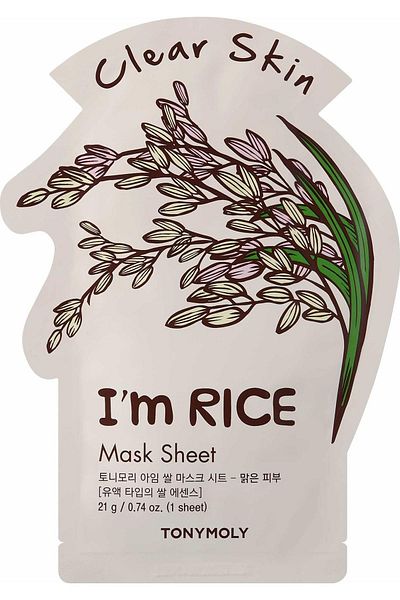 TONYMOLY I Am Real I'M Rice Leaf Mask