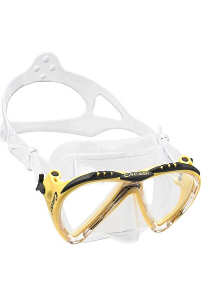 Cressi Lince Dalış Maskesi Clear-yellow