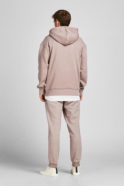 Jack & Jones Men's Copenhagen Sweatshirt Loopback Relaxed Fit Hoodie - 12176864