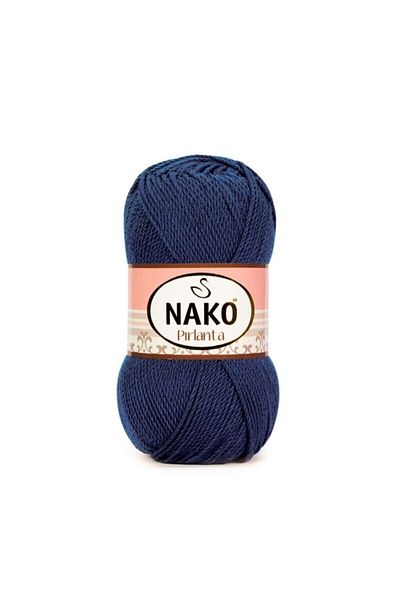NAKO (5 Pieces) Diamond 4253 Navy Blue Hand Knitting Threads Booties Vest Cardigan Thread Sweater Thread