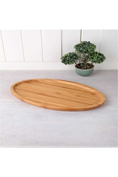 BALSA Bamboo Luxury Oval Service Presentation 24cm