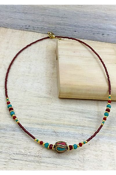 Nev Tasarım Natural Stone Design Necklace
