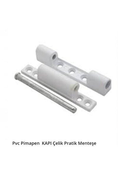 FLAŞ Pvc Pimapen Kapı Metal Pratik Menteşe Boy 9.5 Cm