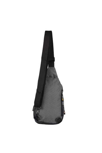 Bagacar Τσάντα σώματος Mega Model 1033 Γκρι Unisex