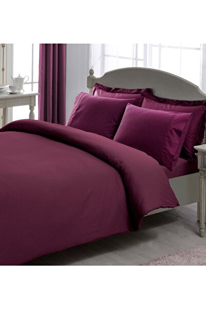 Taç Premium Nevresim Takımı Mürdüm King