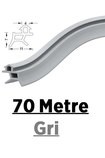 CONTACALL Pen Door Window Seal Case Sash Wick 70 Meters Gray Standard Pimapen, Fıratpen, Egepen, Winsa