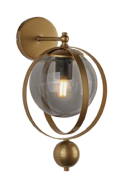 Begüsa Jupiter Sconce 2 Pieces Antique Smoked Glass