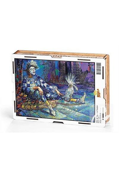 King Of Puzzle Clown And Parrot Wooden Puzzle 1000 Pieces
