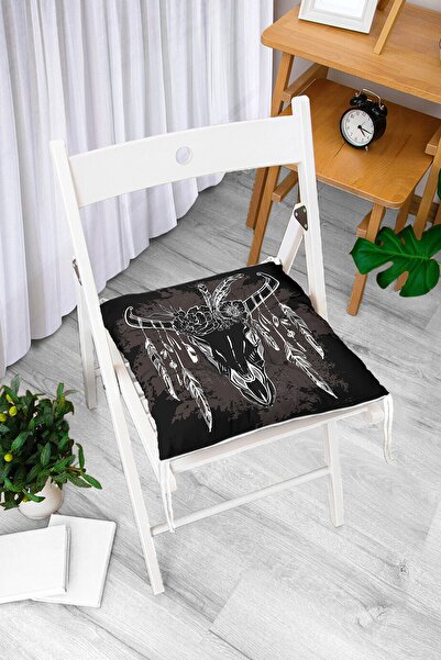 Realhomes Jastuk za stolicu sa specijalnim dizajnom u obliku kravlje glave, d...