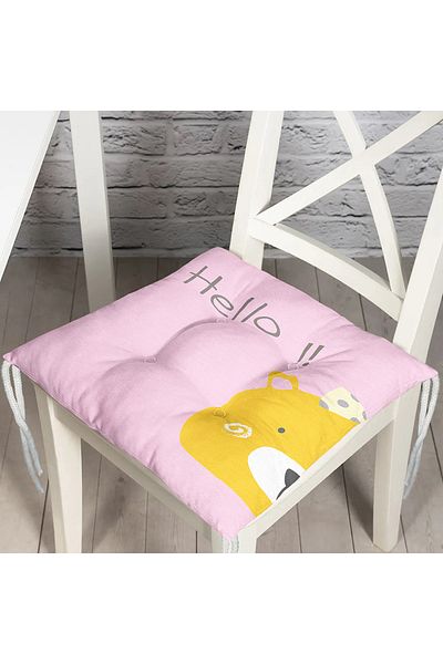 Realhomes Pernă de scaun cu puf imprimată digital cu design personalizat