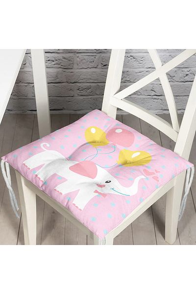 Realhomes Pernă de scaun cu puf imprimată digital cu design personalizat