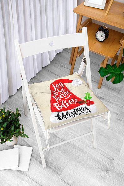Realhomes Digital Printed Fluffy Chair Cushion