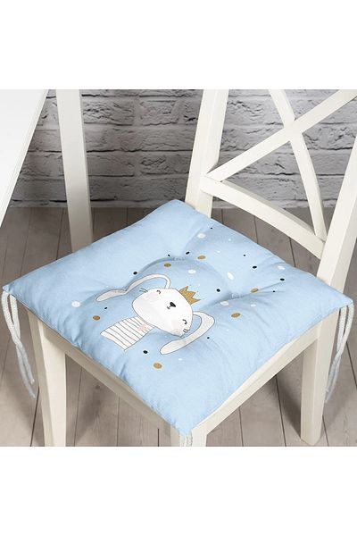 Realhomes Pernă de scaun cu puf imprimată digital cu design personalizat