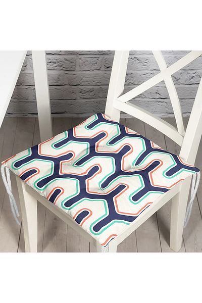 Realhomes Livense Special Design Digital Printed Modern Fluffy Chair Cushion