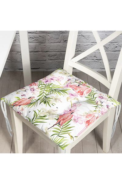 Realhomes Real Homes Digital Printed Fluffy Chair Cushion