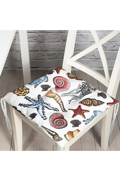 Realhomes Custom Design Digital Printed Pouf Chair Cushion