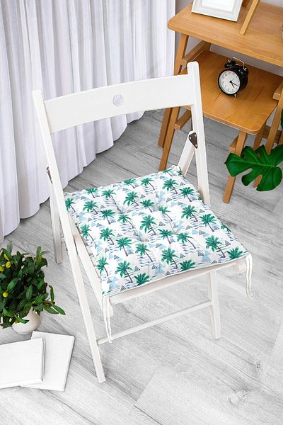 Realhomes Custom Design Digital Printed Pouf Chair Cushion