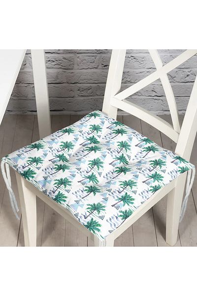 Realhomes Custom Design Digital Printed Pouf Chair Cushion