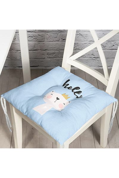 Realhomes Pernă de scaun cu puf imprimată digital cu design personalizat