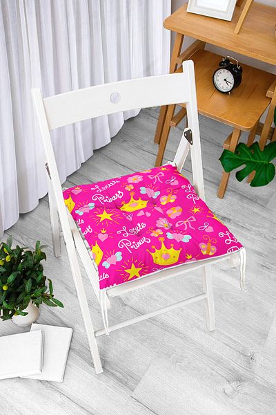Realhomes Digital Printed Fluffy Chair Cushion