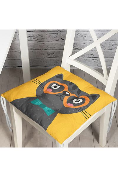 Realhomes Custom Design Digital Printed Modern Pouf Chair Cushion
