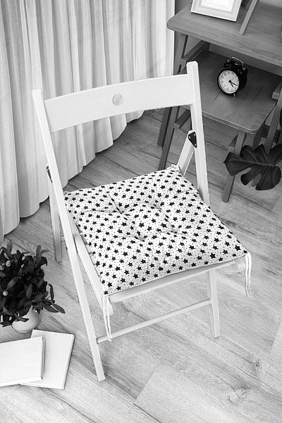 Realhomes Custom Design Digital Printed Pouf Chair Cushion