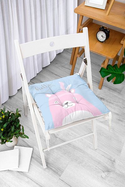 Realhomes Pernă de scaun cu puf imprimată digital cu design personalizat