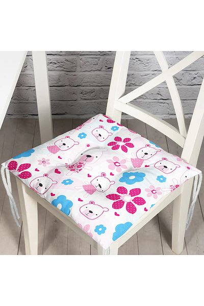 Realhomes Digital Printed Fluffy Chair Cushion