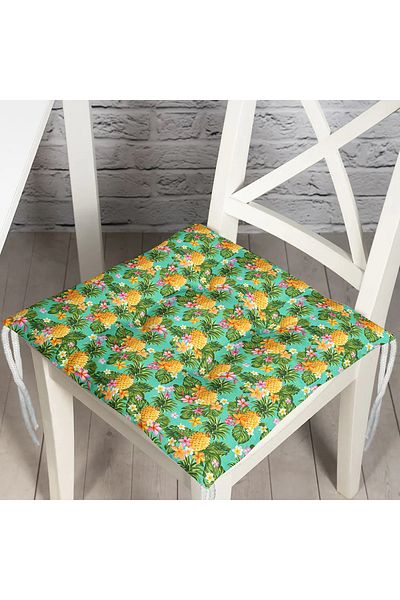 Realhomes Custom Design Digital Printed Pouf Chair Cushion