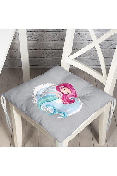 Realhomes Pernă de scaun cu puf imprimată digital cu design personalizat