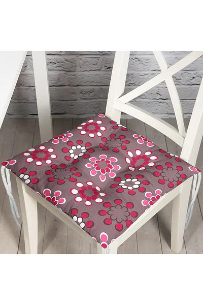 Realhomes Digital Printed Fluffy Chair Cushion