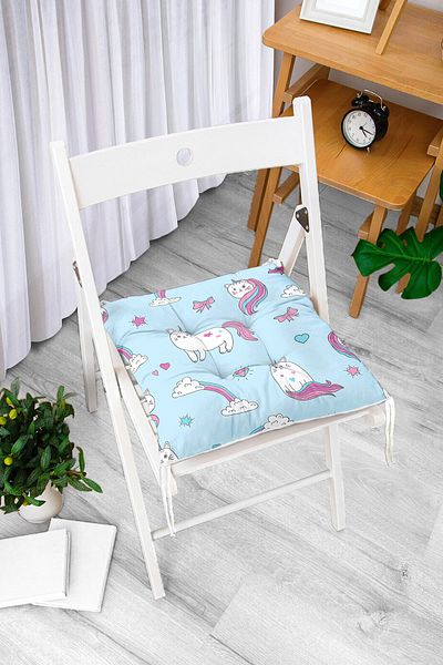 Realhomes Real Homes Digital Printed Pouf Chair - Cushion