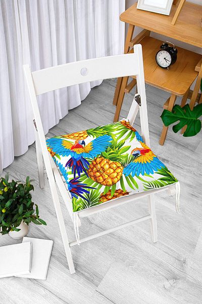 Realhomes Custom Design Digital Printed Pouf Chair Cushion